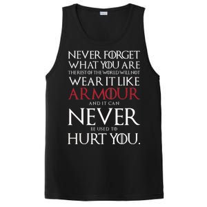 Wear It Like Armour Quote PosiCharge Competitor Tank