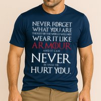 Wear It Like Armour Quote Cooling Performance Crew T-Shirt