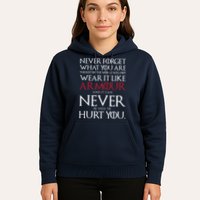 Wear It Like Armour Quote Hoodie