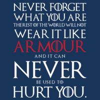 Wear It Like Armour Quote Hoodie