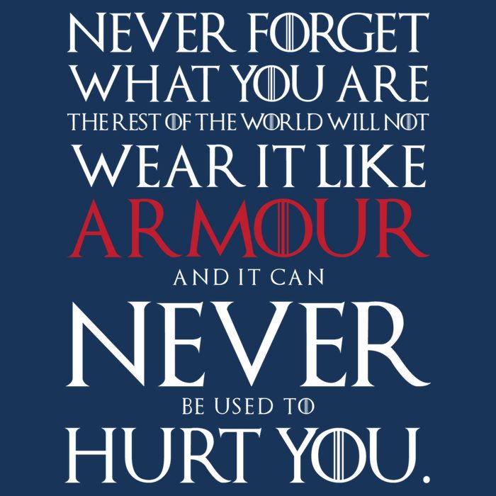 Wear It Like Armour Quote Hoodie