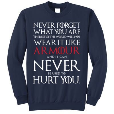 Wear It Like Armour Quote Sweatshirt