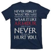 Wear It Like Armour Quote T-Shirt