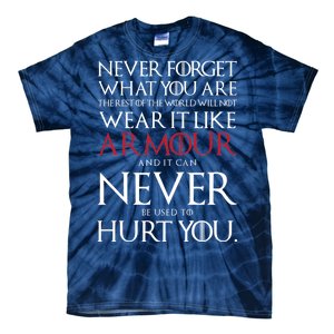 Wear It Like Armour Quote Tie-Dye T-Shirt