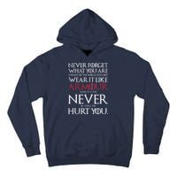 Wear It Like Armour Quote Tall Hoodie