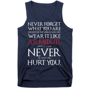 Wear It Like Armour Quote Tank Top