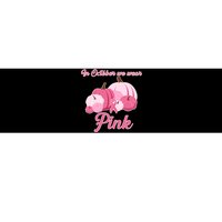 Wear Pin In October Breast Cancer Awareness Autumn Bumper Sticker