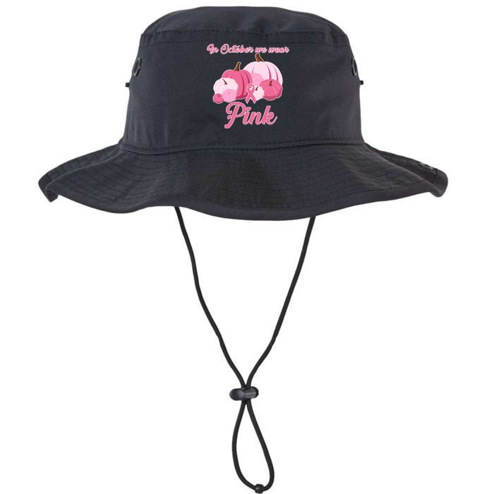 Wear Pin In October Breast Cancer Awareness Autumn Legacy Cool Fit Booney Bucket Hat