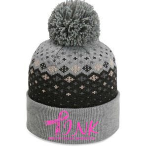 Wear Pink Breast Cancer Awareness The Baniff Cuffed Pom Beanie