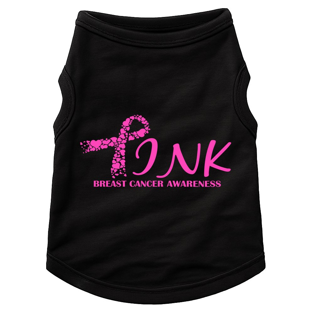 Wear Pink Breast Cancer Awareness Doggie Tank