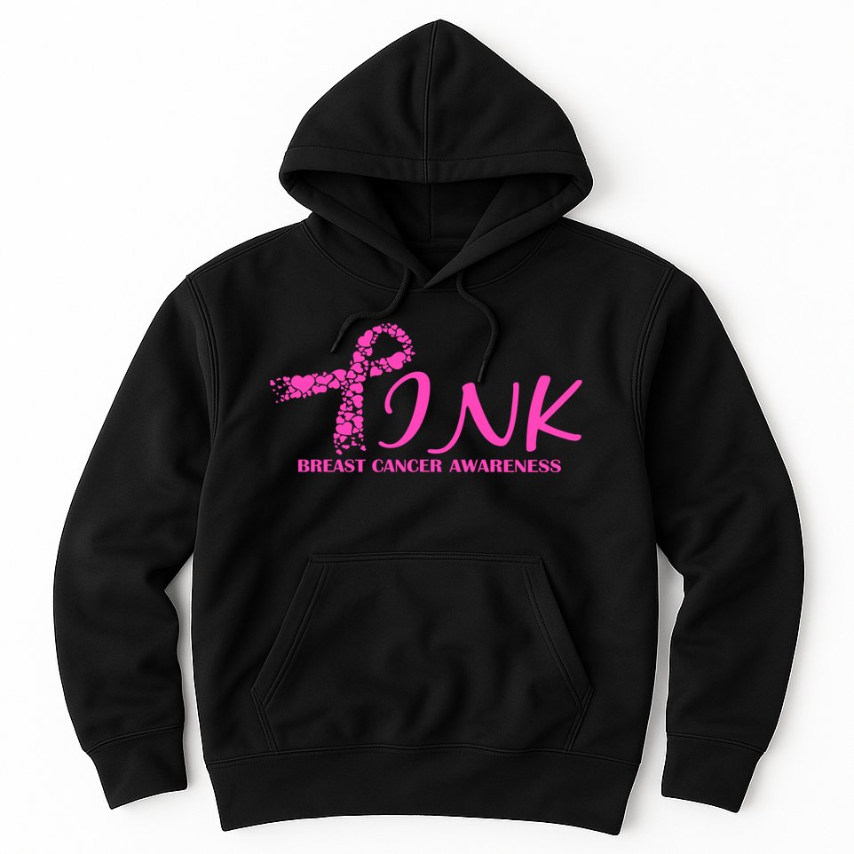 Wear Pink Breast Cancer Awareness Hoodie