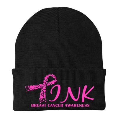 Wear Pink Breast Cancer Awareness Beanie