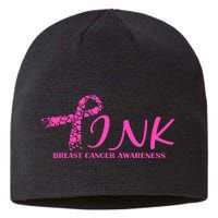 Wear Pink Breast Cancer Awareness Sustainable Beanie