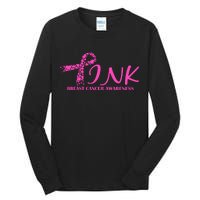 Wear Pink Breast Cancer Awareness Tall Long Sleeve T-Shirt