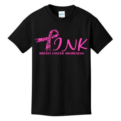 Wear Pink Breast Cancer Awareness Kids T-Shirt