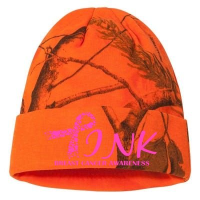 Wear Pink Breast Cancer Awareness Kati Licensed 12" Camo Beanie