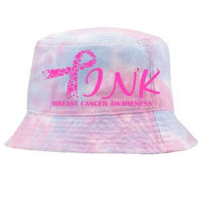 Wear Pink Breast Cancer Awareness Tie-Dyed Bucket Hat