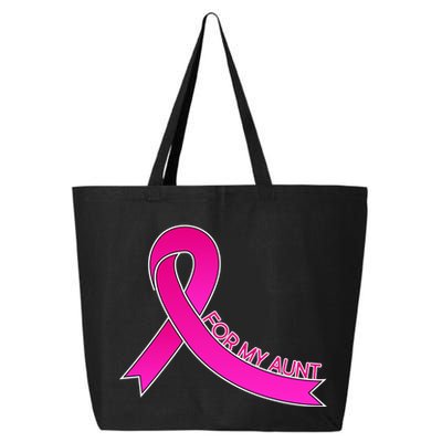 Wear Pink For My Aunt Breast Cancer Awareness 25L Jumbo Tote