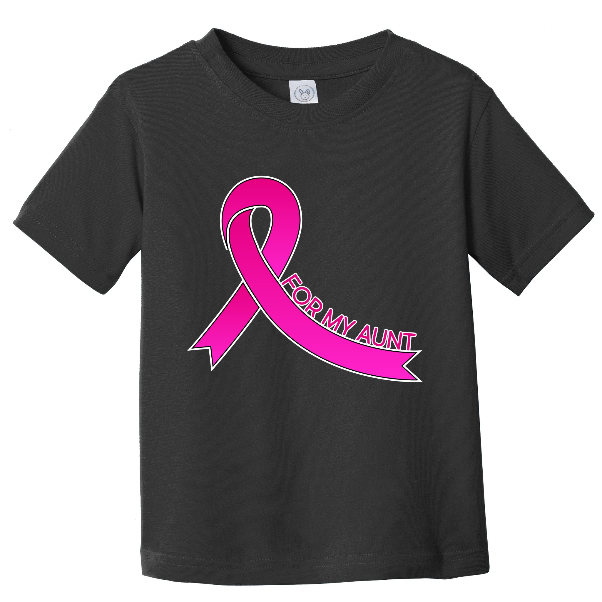 Wear Pink For My Aunt Breast Cancer Awareness Toddler T-Shirt