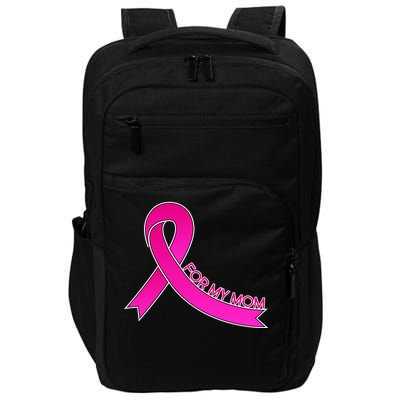 Wear Pink For My Mom Breast Cancer Awareness Impact Tech Backpack