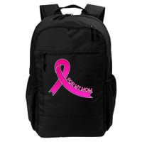 Wear Pink For My Mom Breast Cancer Awareness Daily Commute Backpack