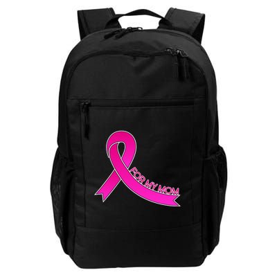 Wear Pink For My Mom Breast Cancer Awareness Daily Commute Backpack