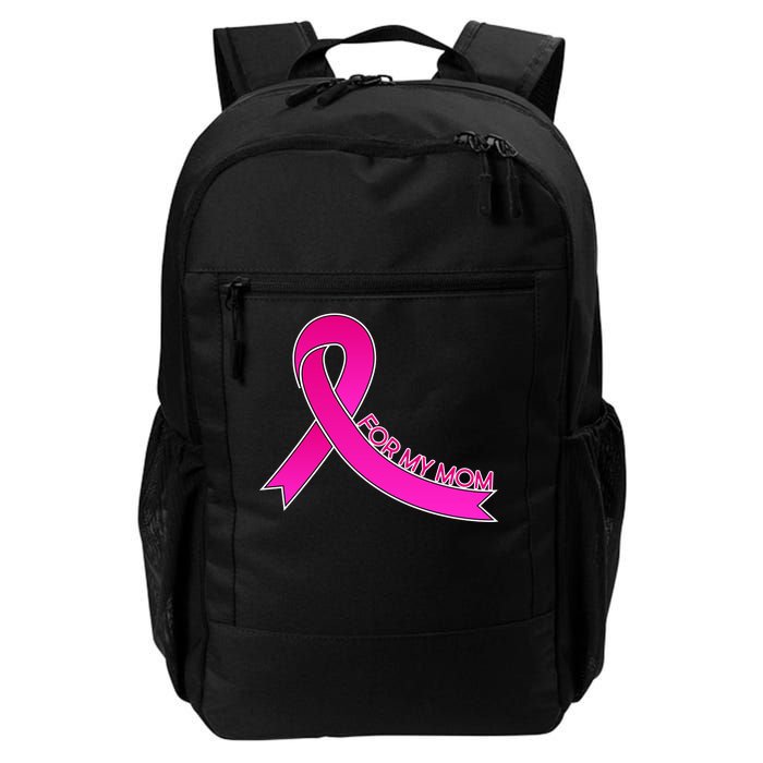 Wear Pink For My Mom Breast Cancer Awareness Daily Commute Backpack