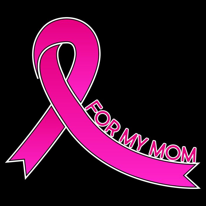 Wear Pink For My Mom Breast Cancer Awareness Drawstring Bag
