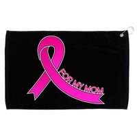 Wear Pink For My Mom Breast Cancer Awareness Grommeted Golf Towel