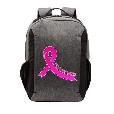 Wear Pink For My Mom Breast Cancer Awareness Vector Backpack