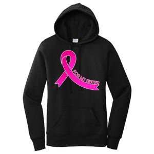 Wear Pink For My Sister Breast Cancer Awareness Women's Pullover Hoodie