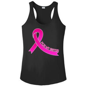 Wear Pink For My Sister Breast Cancer Awareness Ladies PosiCharge Competitor Racerback Tank