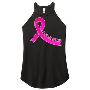 Wear Pink For My Sister Breast Cancer Awareness Women's Perfect Tri Rocker Tank