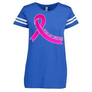 Wear Pink For My Sister Breast Cancer Awareness Enza Ladies Jersey Football T-Shirt