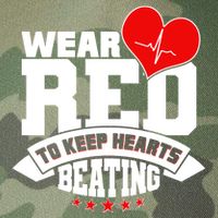 Wear Red To Keep Hearts Beating Heart Health Awareness Legacy Tie Dye Trucker Hat