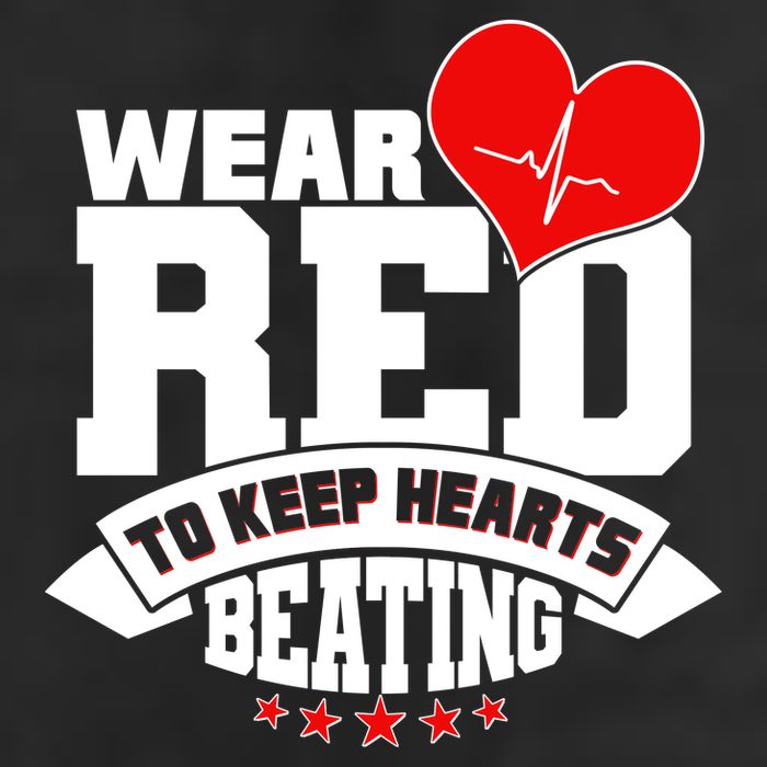 Wear Red To Keep Hearts Beating Heart Health Awareness Cool Comfort Performance Bucket Hat