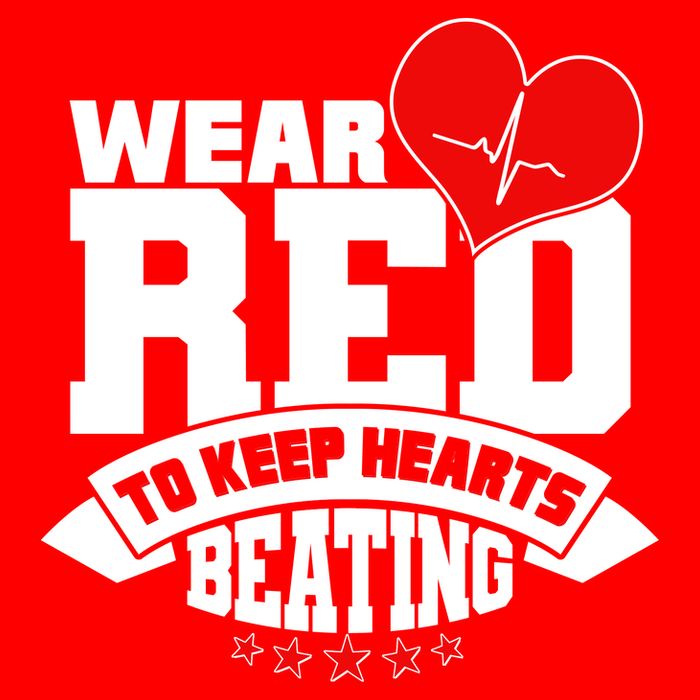 Wear Red To Keep Hearts Beating Heart Health Awareness Flatbill Hat
