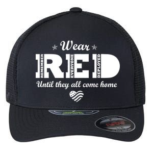 Wear Red Until They All Come Home Flexfit Unipanel Trucker Cap