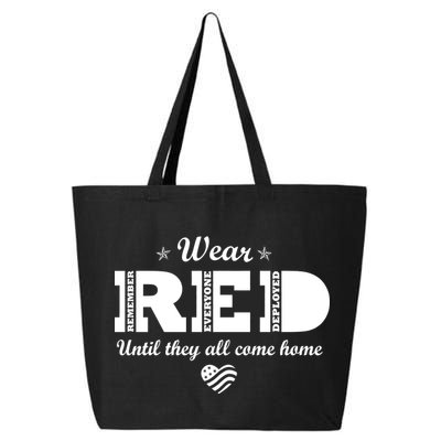 Wear Red Until They All Come Home 25L Jumbo Tote