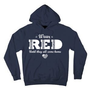 Wear Red Until They All Come Home Tall Hoodie