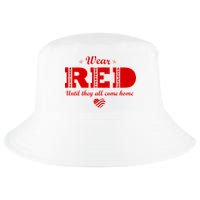 Wear Red Until They All Come Home Cool Comfort Performance Bucket Hat