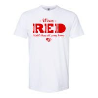 Wear Red Until They All Come Home Softstyle CVC T-Shirt