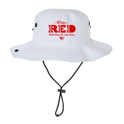 Wear Red Until They All Come Home Bucket Hat