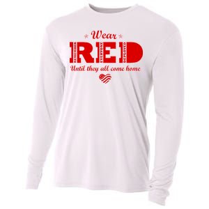 Wear Red Until They All Come Home Cooling Performance Long Sleeve Crew