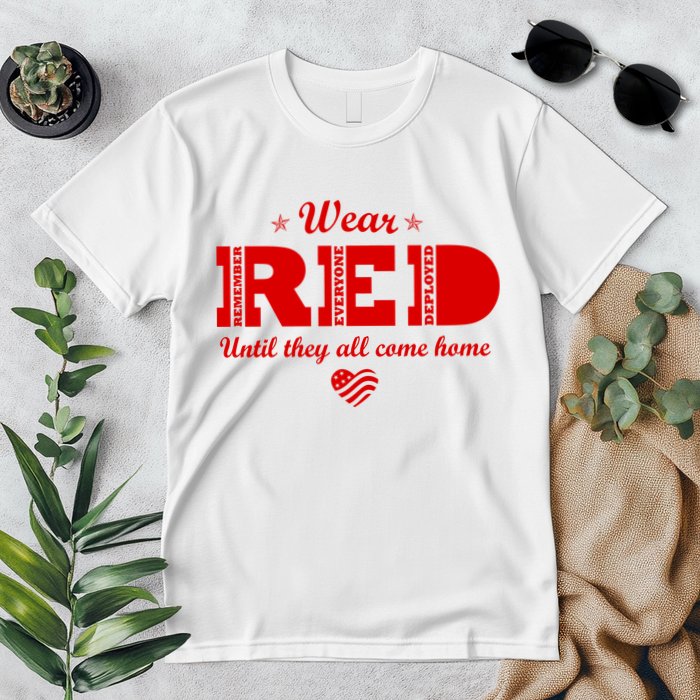 Wear Red Until They All Come Home Premium T-Shirt