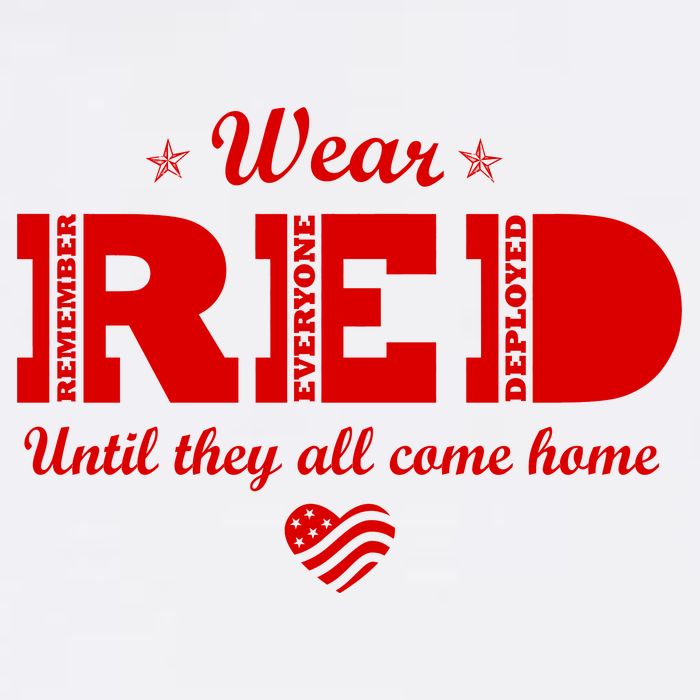 Wear Red Until They All Come Home Premium T-Shirt