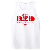 Wear Red Until They All Come Home PosiCharge Competitor Tank