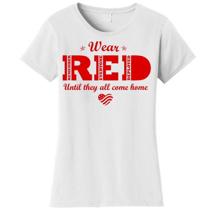 Wear Red Until They All Come Home Women's T-Shirt