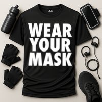 Wear Your Mask Cooling Performance Crew T-Shirt
