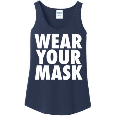 Wear Your Mask Ladies Essential Tank